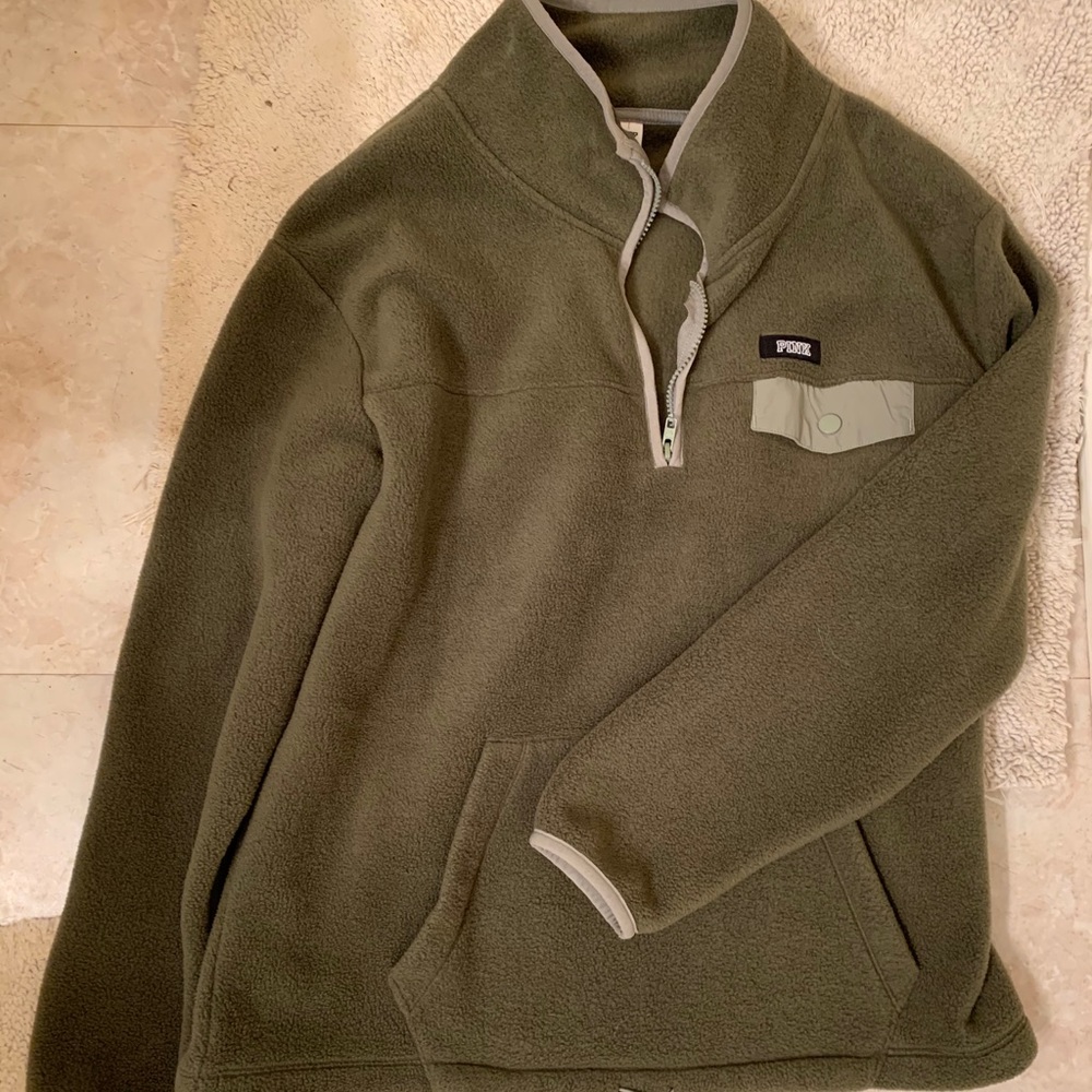 Victoria’s Secret PINK half zip pullover